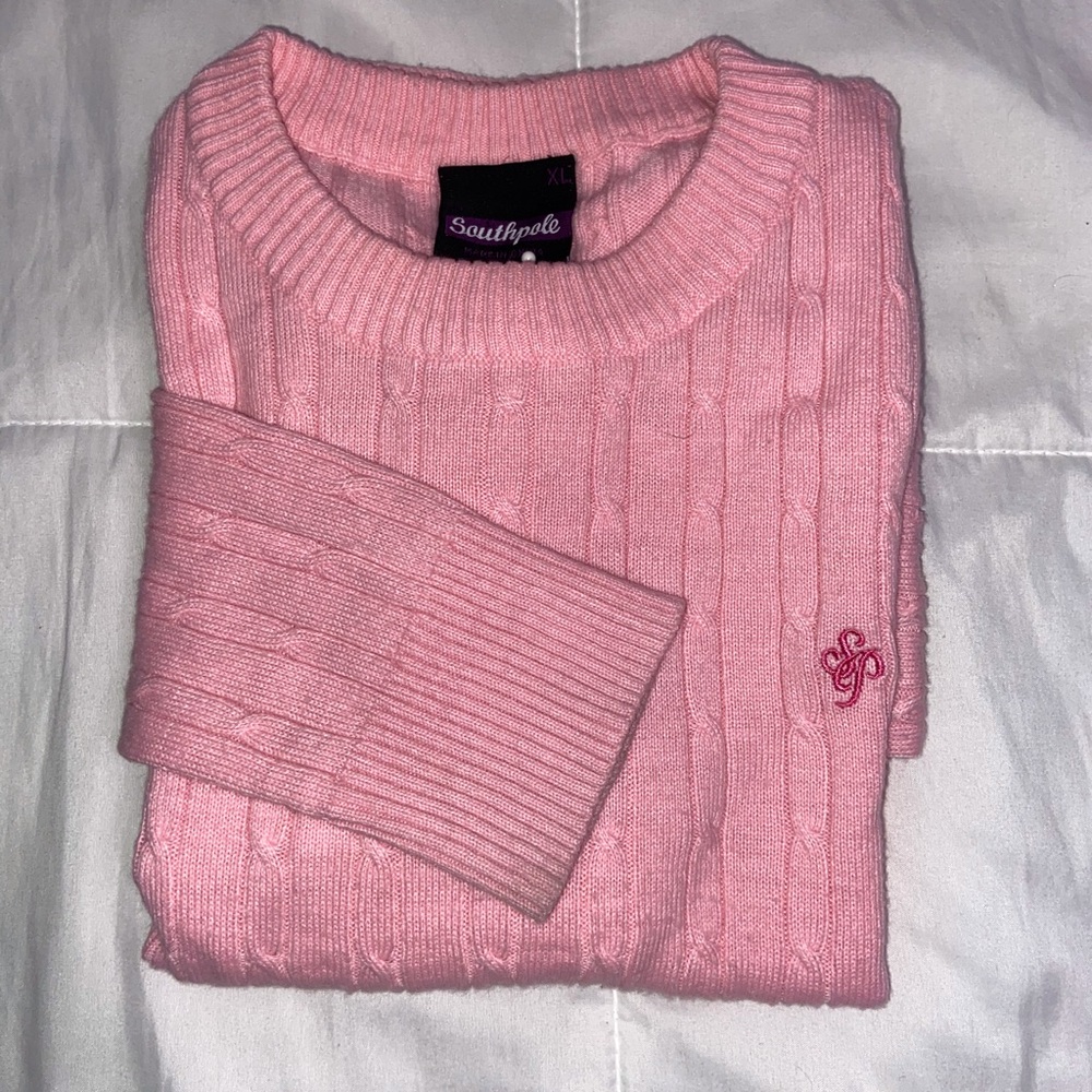 SOUTHPOLE Pink Sweater